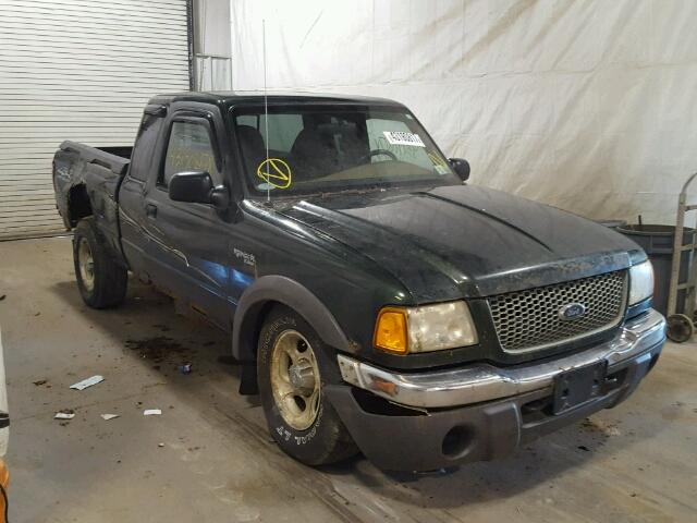 1FTZR15E41TA35194 - 2001 FORD RANGER SUP GREEN photo 1