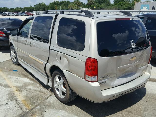1GBDV13W48D104699 - 2008 CHEVROLET UPLANDER I 金色 照片 3