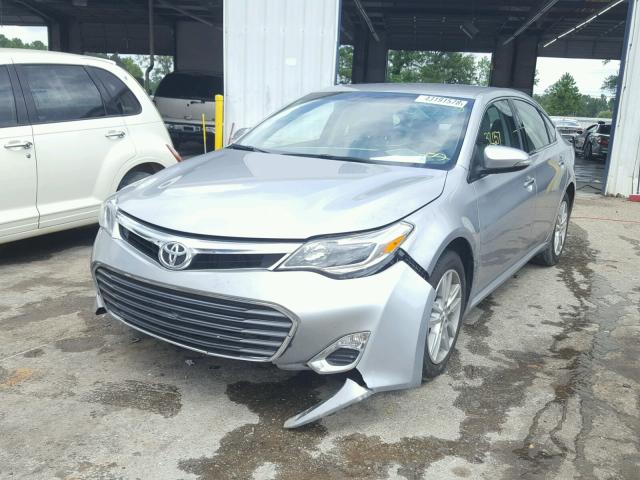 4T1BK1EB6FU185462 - 2015 TOYOTA AVALON XLE SILVER photo 2