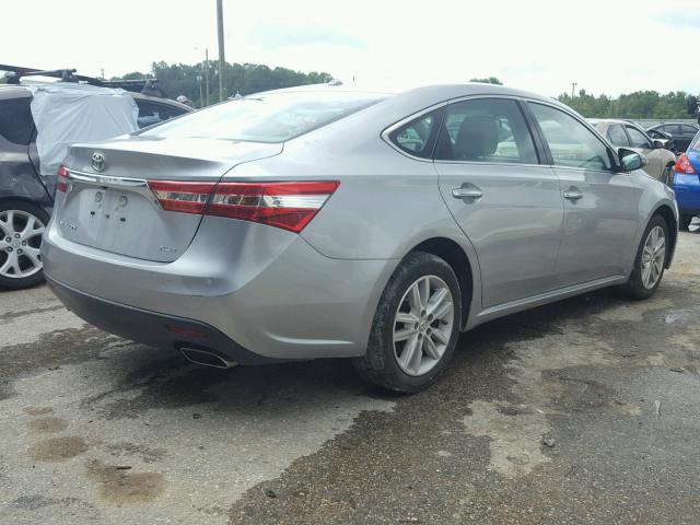4T1BK1EB6FU185462 - 2015 TOYOTA AVALON XLE SILVER photo 4