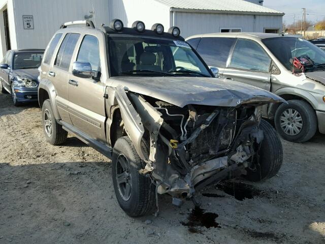1J8GL38K55W559747 - 2005 JEEP LIBERTY RE TAN photo 1