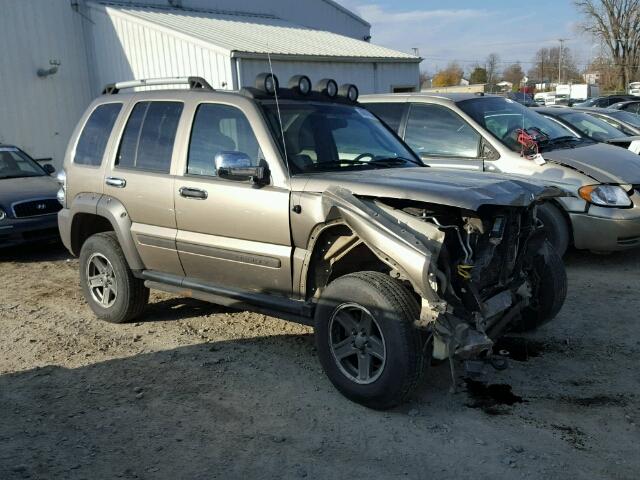 1J8GL38K55W559747 - 2005 JEEP LIBERTY RE TAN photo 9