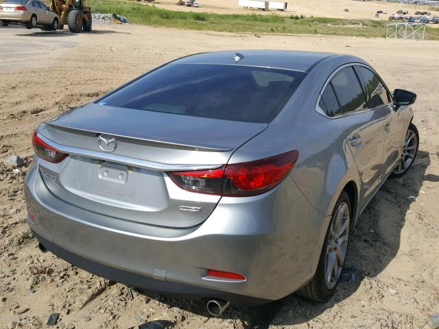 JM1GJ1W59E1108820 - 2014 MAZDA 6 GRAND TO GRAY photo 4