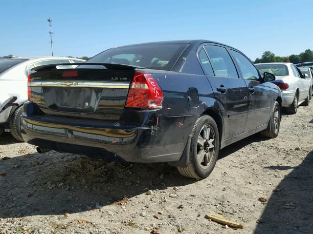 1G1ZT548X5F329085 - 2005 CHEVROLET MALIBU LS BLACK photo 4