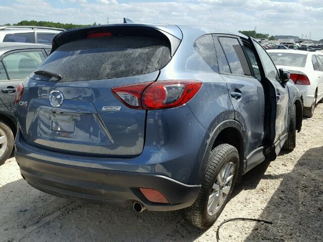 JM3KE2CY0G0781529 - 2016 MAZDA CX-5 TOURI BLUE photo 4