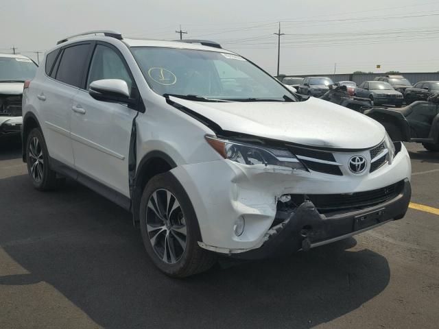 2T3DFREV7FW242829 - 2015 TOYOTA RAV4 LIMIT WHITE photo 1