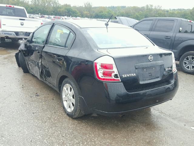 3N1AB61E27L617640 - 2007 NISSAN SENTRA 2.0 BLACK photo 3