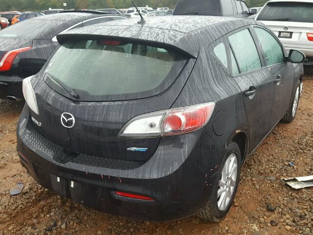 JM1BL1L74D1742013 - 2013 MAZDA 3 I BLACK photo 4