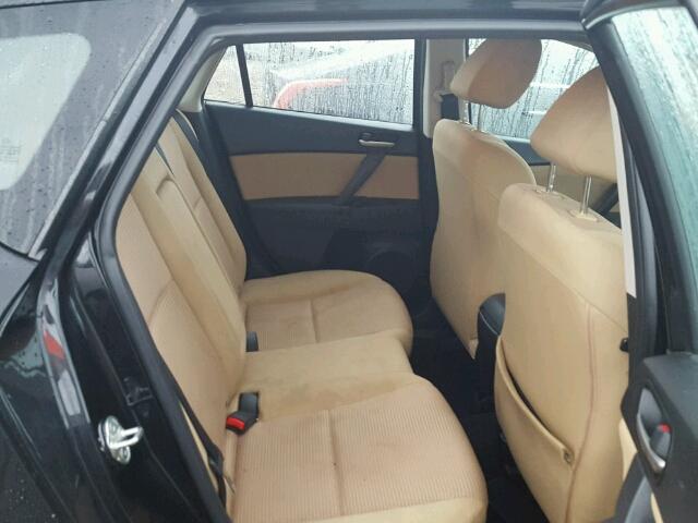 JM1BL1L74D1742013 - 2013 MAZDA 3 I BLACK photo 6