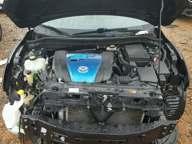 JM1BL1L74D1742013 - 2013 MAZDA 3 I BLACK photo 7