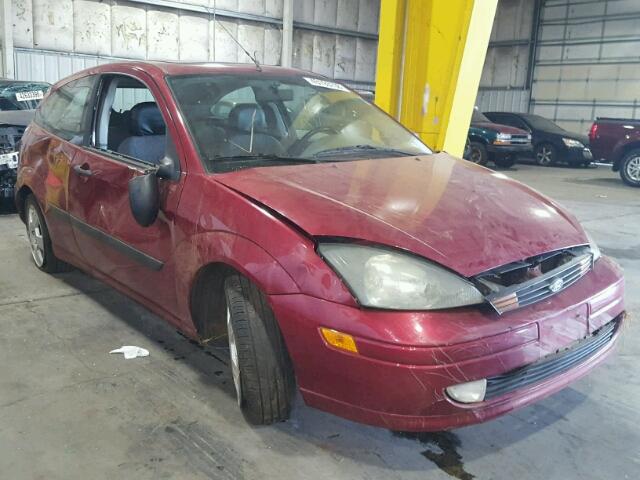 3FAFP313X3R108538 - 2003 FORD FOCUS ZX3 RED photo 1