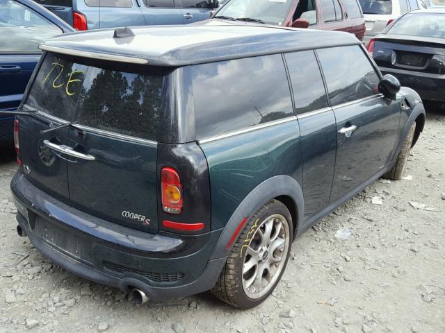 WMWMM335X9TP72366 - 2009 MINI COOPER S C GREEN photo 4