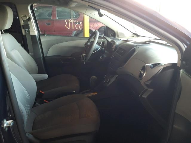 1G1JA5SHXF4114566 - 2015 CHEVROLET SONIC LS BLUE photo 5
