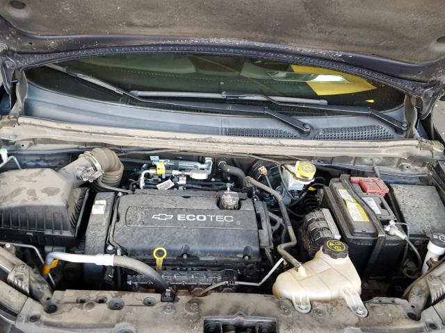 1G1JA5SHXF4114566 - 2015 CHEVROLET SONIC LS BLUE photo 7