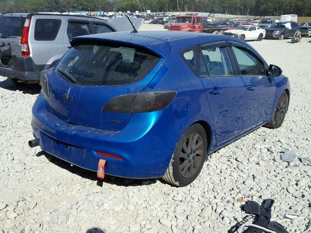 JM1BL1L89C1659815 - 2012 MAZDA 3 I BLUE photo 4