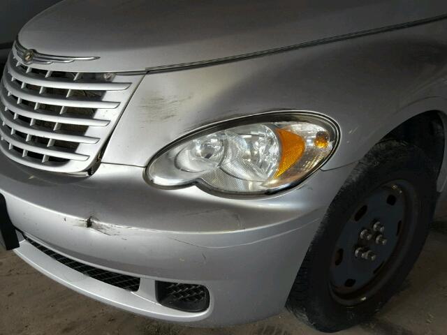 3A8FY48B38T129888 - 2008 CHRYSLER PT CRUISER SILVER photo 9