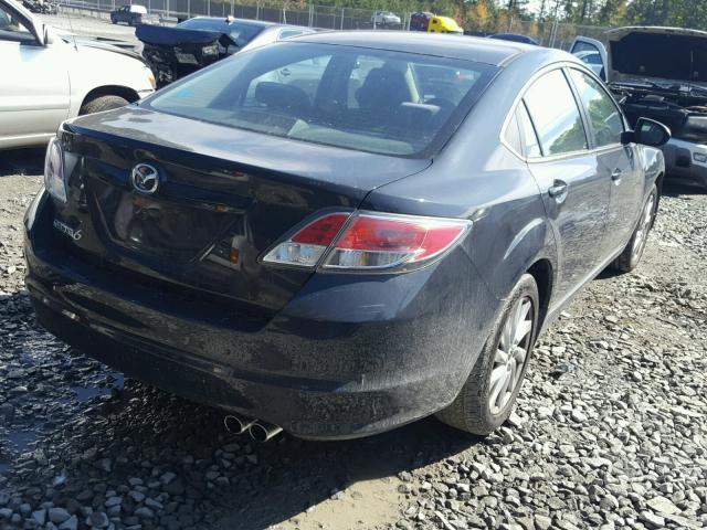 1YVHZ8DH7C5M38667 - 2012 MAZDA 6 I GRAY photo 4