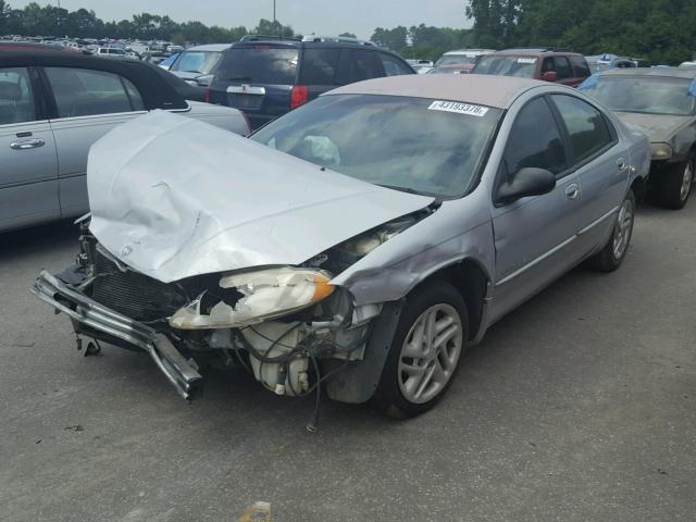 2B3HD46R9YH309785 - 2000 DODGE INTREPID GRAY photo 2