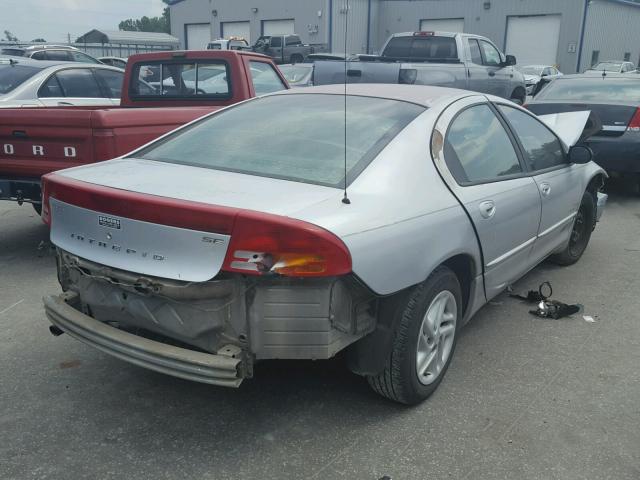 2B3HD46R9YH309785 - 2000 DODGE INTREPID GRAY photo 4