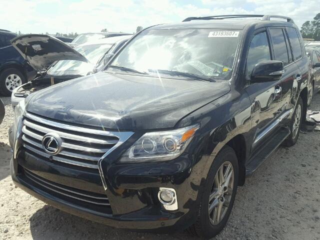 JTJHY7AX3D4103425 - 2013 LEXUS LX BLACK photo 2