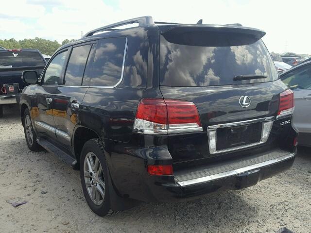 JTJHY7AX3D4103425 - 2013 LEXUS LX BLACK photo 3