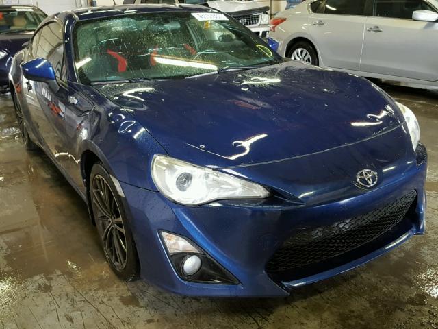 JF1ZNAA16D1723332 - 2013 TOYOTA SCION FR-S ლურჯი ფოტო 1