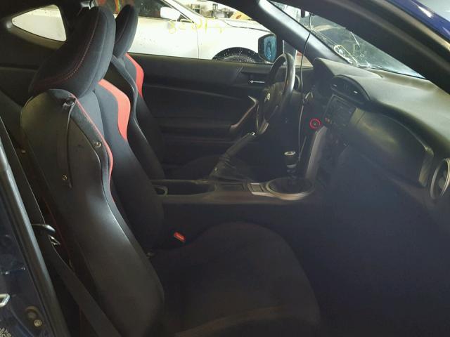 JF1ZNAA16D1723332 - 2013 TOYOTA SCION FR-S ლურჯი ფოტო 5