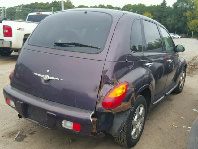 3C4FY48BX4T217225 - 2004 CHRYSLER PT CRUISER PURPLE photo 4