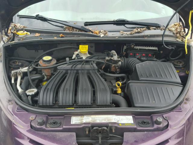 3C4FY48BX4T217225 - 2004 CHRYSLER PT CRUISER PURPLE photo 7