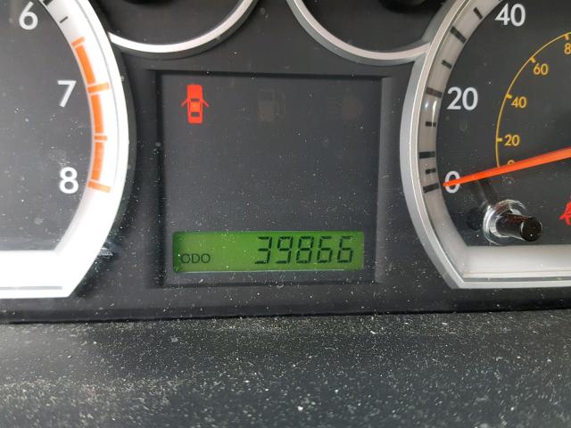 KL1TD5DE8BB181710 - 2011 CHEVROLET AVEO LS BLACK photo 8