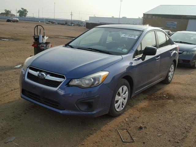 JF1GJAA63CH015060 - 2012 SUBARU IMPREZA BA BLUE photo 2