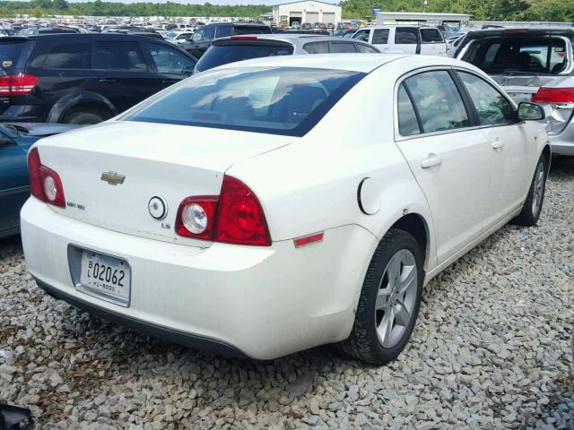 1G1ZG57N484268080 - 2008 CHEVROLET MALIBU LS Ağ foto 4