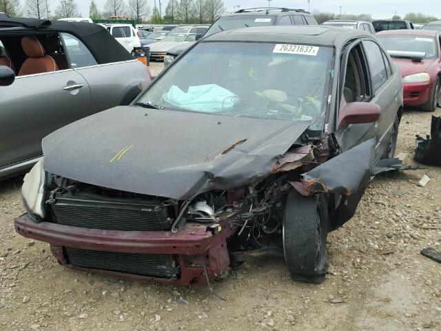 2HGES26734H504223 - 2004 HONDA CIVIC EX TWO TONE photo 2