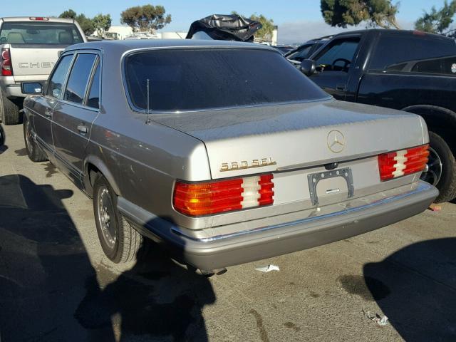 WDBCA39E6MA605701 - 1991 MERCEDES-BENZ 560 SEL GOLD photo 3