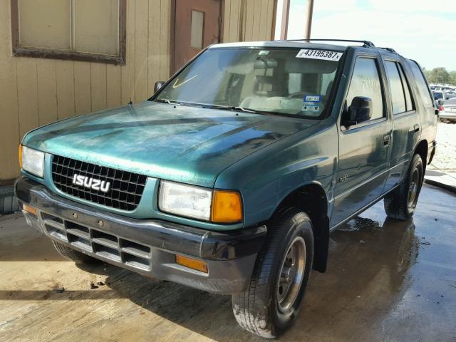 4S2CG58V0R4350437 - 1994 ISUZU RODEO S TEAL photo 2