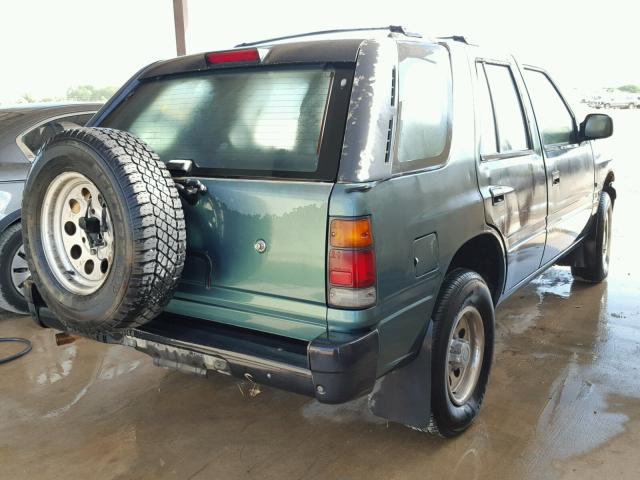 4S2CG58V0R4350437 - 1994 ISUZU RODEO S TEAL photo 4