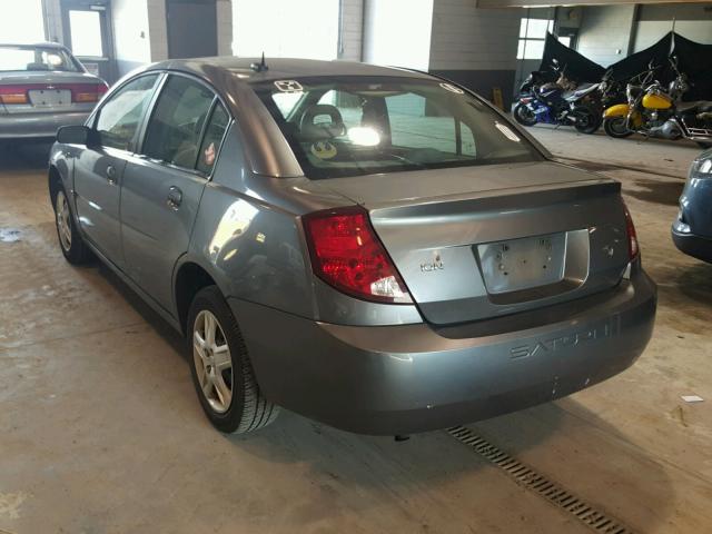 1G8AJ55F07Z110185 - 2007 SATURN ION LEVEL GRAY photo 3