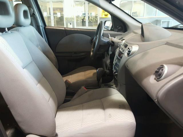 1G8AJ55F07Z110185 - 2007 SATURN ION LEVEL GRAY photo 5