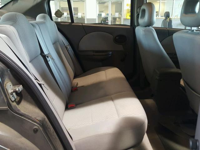 1G8AJ55F07Z110185 - 2007 SATURN ION LEVEL GRAY photo 6