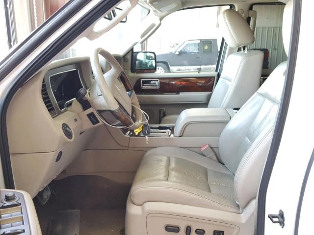 5LMJJ2H53CEL02816 - 2012 LINCOLN NAVIGATOR Beyaz fotoğraf 5