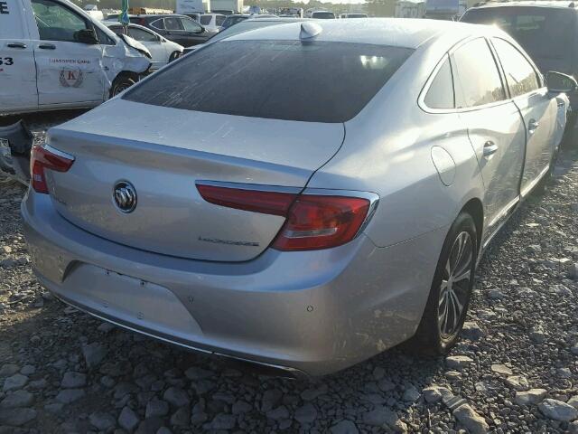 1G4ZP5SS7HU179975 - 2017 BUICK LACROSSE E SILVER photo 4