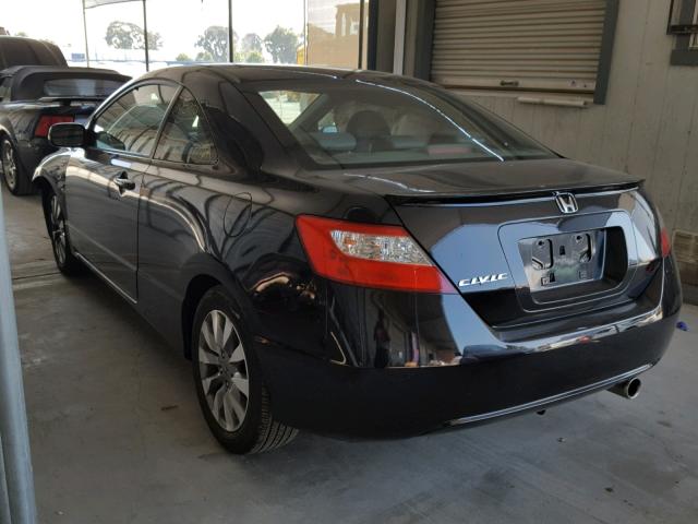 2HGFG12969H536419 - 2009 HONDA CIVIC EXL 黑色 照片 3