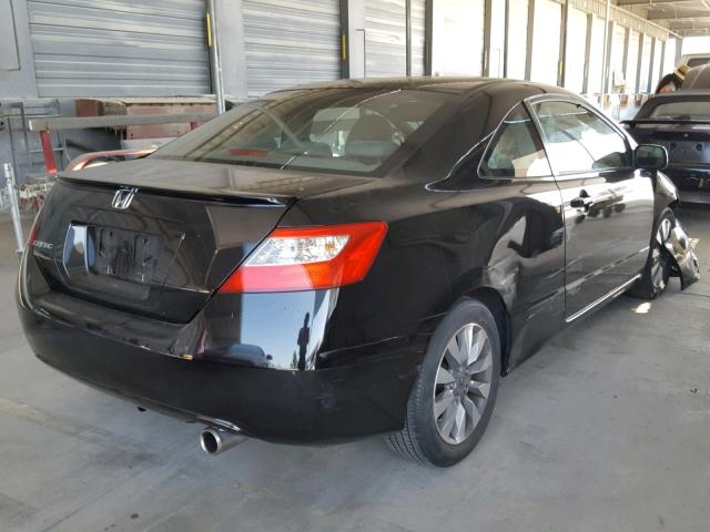 2HGFG12969H536419 - 2009 HONDA CIVIC EXL 黑色 照片 4