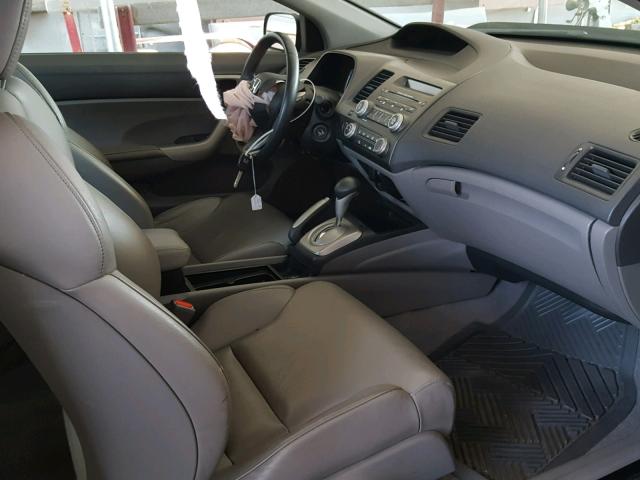 2HGFG12969H536419 - 2009 HONDA CIVIC EXL 黑色 照片 5