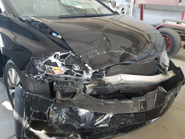 2HGFG12969H536419 - 2009 HONDA CIVIC EXL 黑色 照片 9