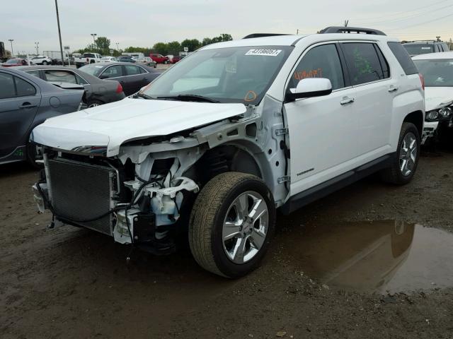 2GKALSEK3F6163179 - 2015 GMC TERRAIN SL WHITE photo 2