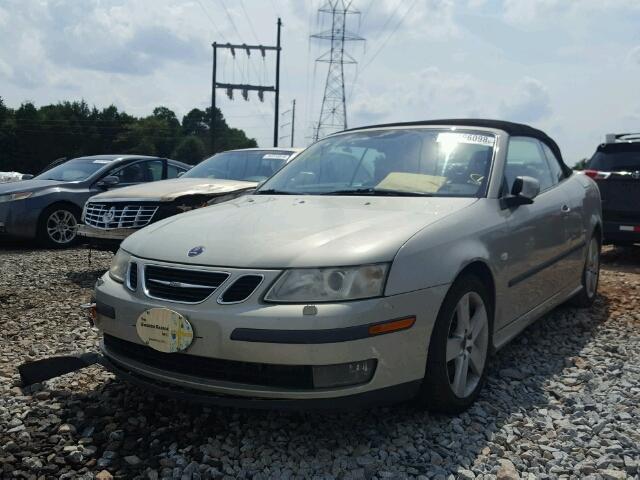 YS3FH71U076106803 - 2007 SAAB 9-3 AERO BEIGE photo 2