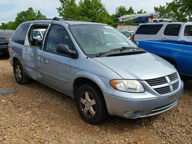 2D4GP44L76R600067 - 2006 DODGE GRAND CARA TEAL photo 1