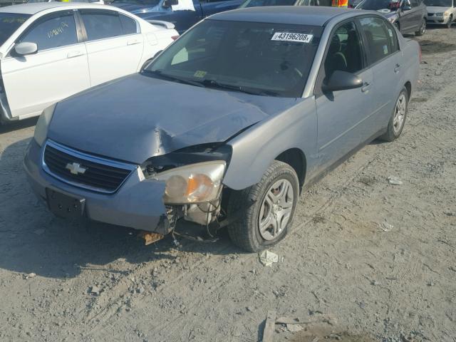 1G1ZS58F67F133711 - 2007 CHEVROLET MALIBU LS Көк фото 2
