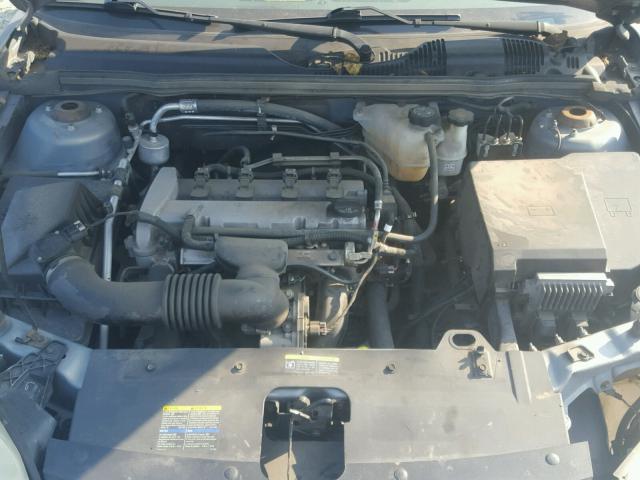 1G1ZS58F67F133711 - 2007 CHEVROLET MALIBU LS Көк фото 7